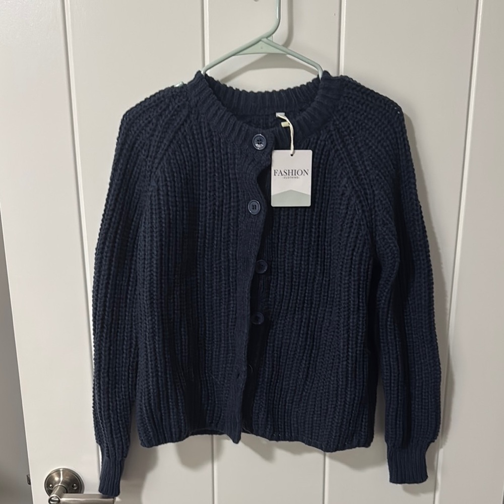 Navy Blue Women's Sweater